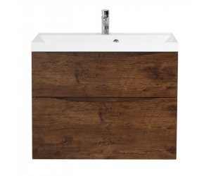 Тумба под раковину BelBagno Marino 80 см, Rovere Moro - коричневый дуб, MARINO-H60-800-2C-SO-RW-P
