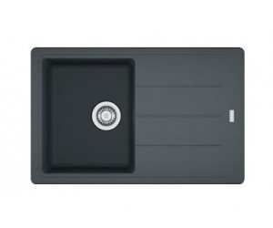 Мойка Franke BASIS BFG 611, 114.0259.920, гранит, установка сверху, оборачиваемая, цвет графит, 78*50 см