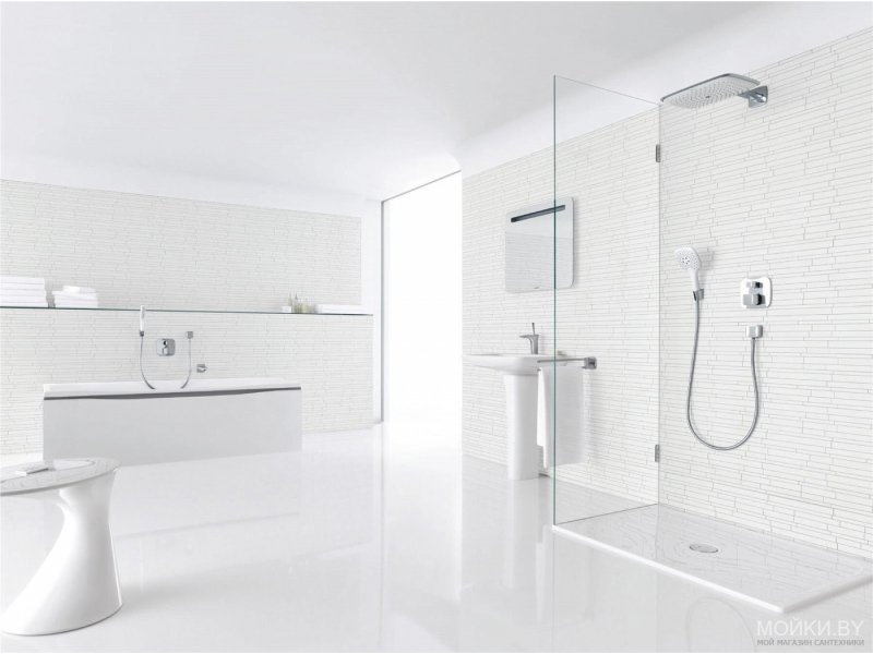 Купить Верхний душ Hansgrohe PuraVida 400 1jet 27437000, хром