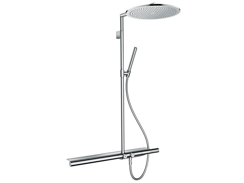 Купить Душевая система Axor Showerpipe 27984000, с термостатическим смесителем, хром