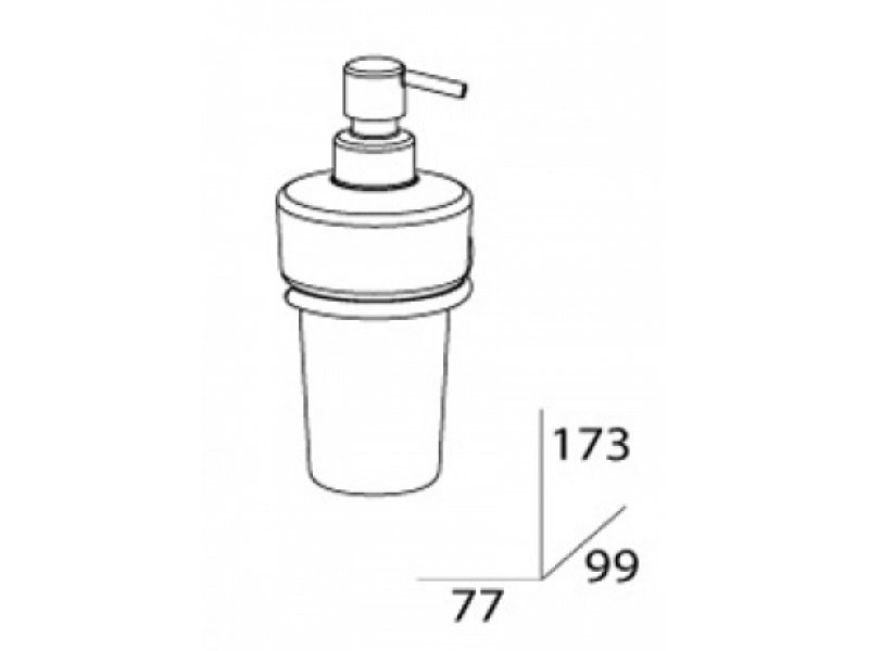 Купить Дозатор для жидкого мыла FBS Standard STA 009