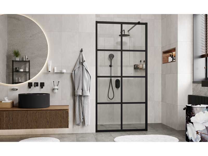 Купить Душевая перегородка WasserKraft Glan, 90 x 200 см, 66W39