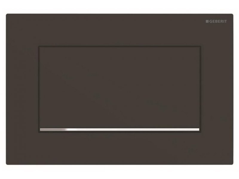 Купить Клавиша Geberit Sigma Type 30 115.893.14.1, черный, смыв/стоп (не оставляет отпечатки пальцев)