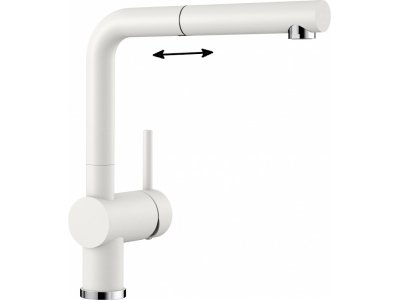 Смеситель Blanco Linus-S, гранит 516692 белый