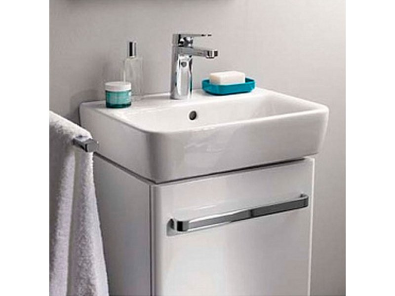 Купить Раковина Geberit Renova Compact, 45х34 белая, 276145000