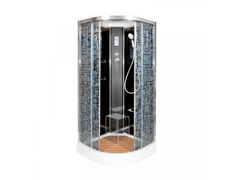 Купить Душевая кабина Deto BM1590, 90 x 90 см, с электрикой