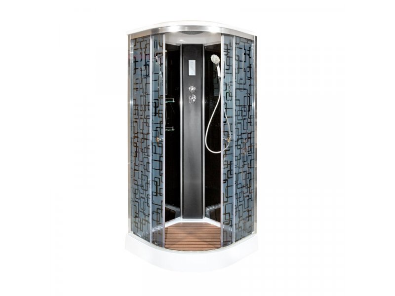 Купить Душевая кабина Deto BM1590, 90 x 90 см, с электрикой