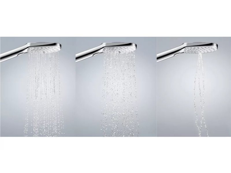 Купить Ручной душ Hansgrohe Raindance 120 3jet EcoSmart 26521000, цвет хром
