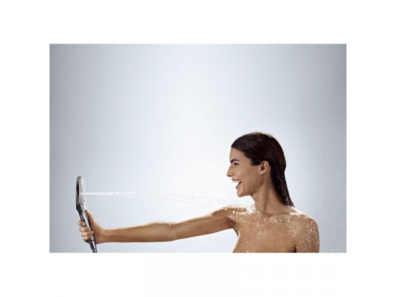Купить Ручной душ Hansgrohe Raindance 120 3jet EcoSmart 26521000, цвет хром