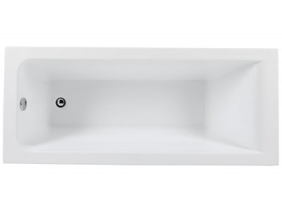 Ванна акриловая Aquanet Bright 170х70 см, с каркасом, белая, 267835