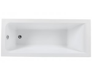 Ванна акриловая Aquanet Bright 170х70 см, с каркасом, белая, 267835
