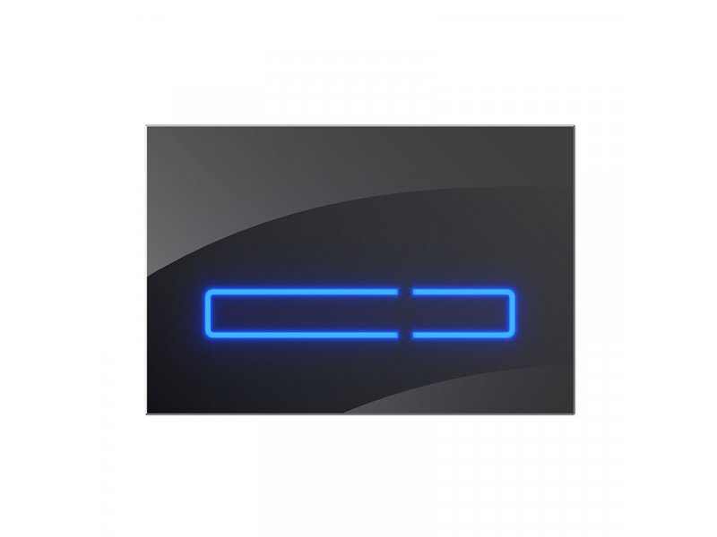 Купить Клавиша Am.Pm Touch Pro I0450A38, сенсорная, стекло, черный глянец