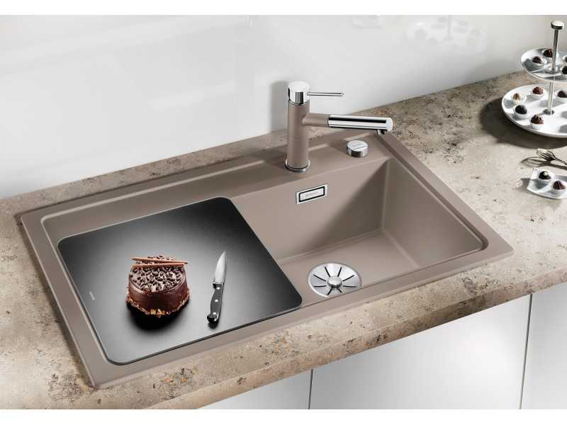 Купить Мойка Blanco Zenar 45 S 519263 крыло справа, алюметаллик