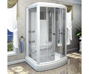 Душевая кабина Радомир Диана-3 140 х 108 см с гидромассажем и паром