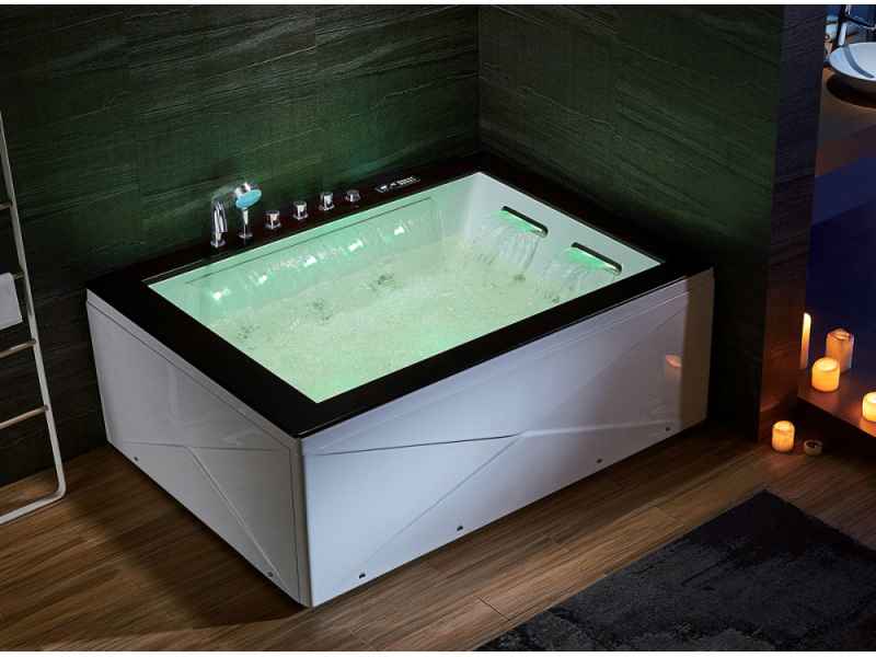 Купить Ванна гидромассажная Gemy G9259 180 х 130 x 70 см, белая
