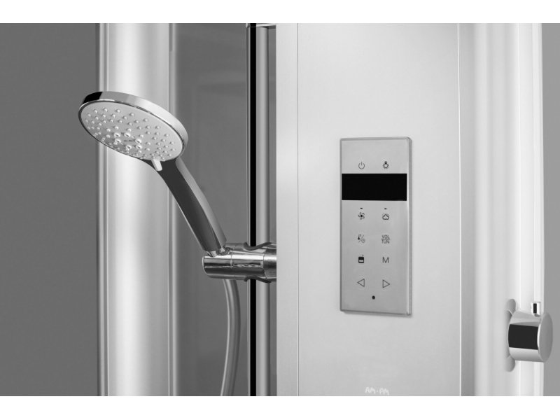 Купить Душевая кабина Am.Pm Awe W15C-804-090MTE, 90 x 90 см гидромассажная