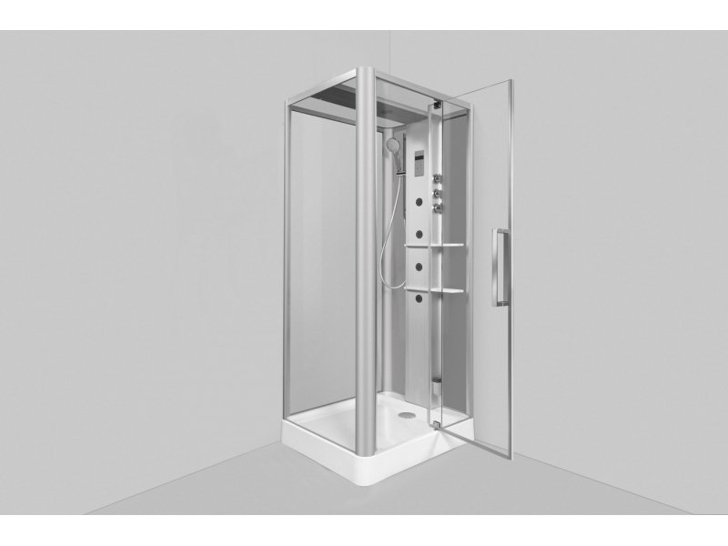 Купить Душевая кабина Am.Pm Awe W15C-804-090MTE, 90 x 90 см гидромассажная