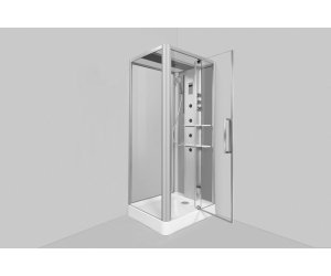 Душевая кабина Am.Pm Awe W15C-804-090MTE, 90 x 90 см гидромассажная