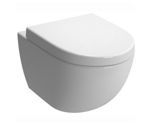 Подвесной унитаз Vitra Sento 4448B003-6073 с крышкой-сиденьем микролифт