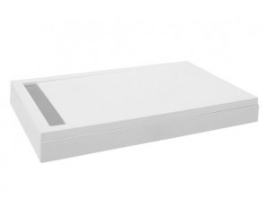 Поддон для душа Aquanet Stone Lite 120 x 80 см, с ножками и панелью, из искусственного камня