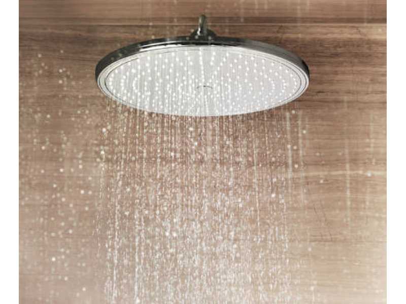 Купить Верхний душ Grohe Rainshower Cosmopolitan 27477000, 31х31 см, 1 режим струи, без держателя