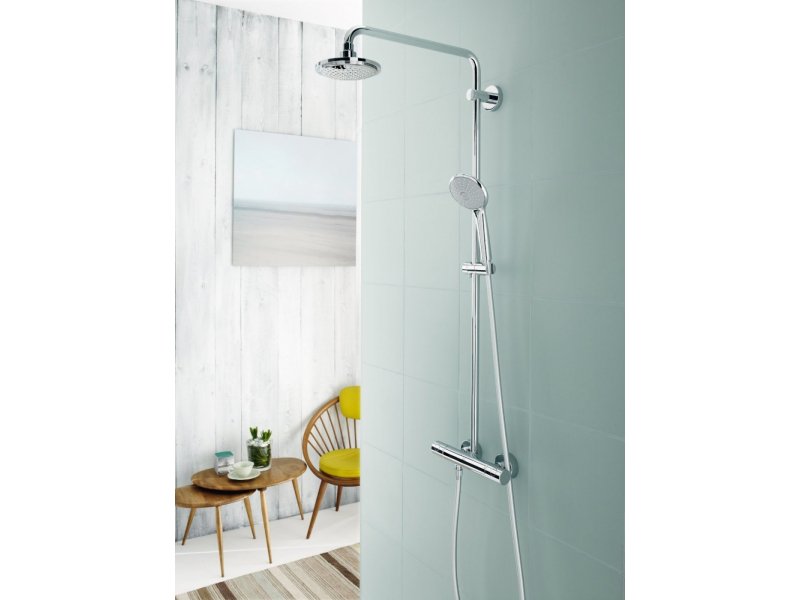 Купить Душевая система Grohe Euphoriа 27475001 для ванны/душа, диаметр 180 мм