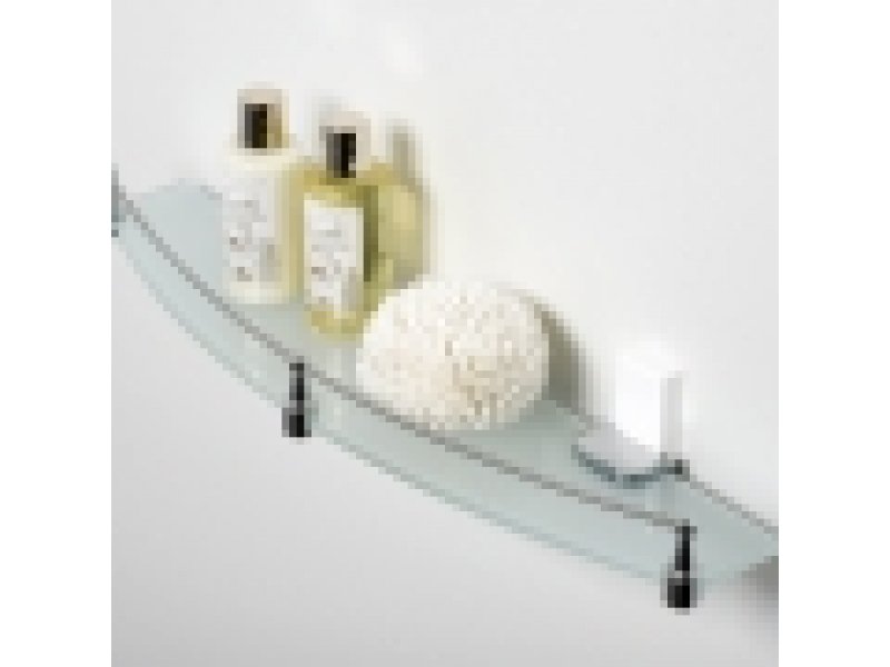 Купить Полка стеклянная WasserKRAFT Leine K-5044WHITE