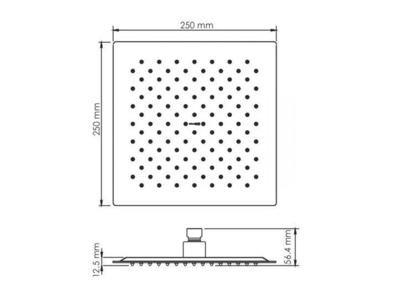 Купить Душевая система WasserKRAFT 6600 А66209, цвет - черный
