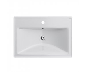 Раковина Am.Pm X-Joy M85AWCC0652WG, 65 см, керамика, белый глянцевый