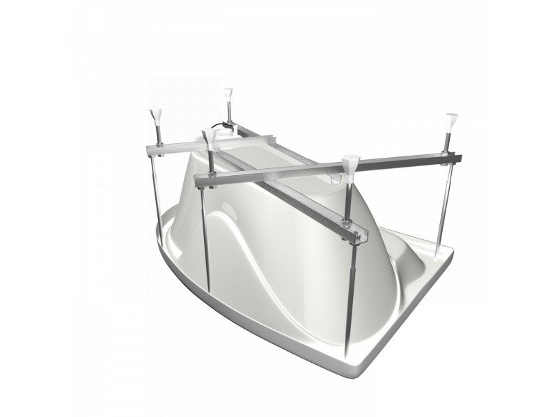 Купить Акриловая ванна Triton Изабель (правая) с каркасом