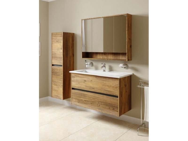 Купить Шкаф-пенал Caprigo Aspetto Seattle 34750R/L 35 см, цвет 2873 дуб эльвезия