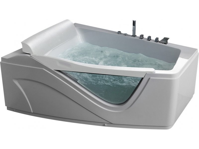 Купить Ванна гидромассажная Gemy G9056 B 170 х 130 см, белая