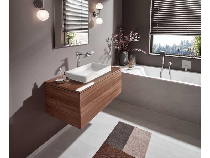 Купить Смеситель для раковины Hansgrohe Vivenis, с донным клапаном, хром глянцевый, 75040000