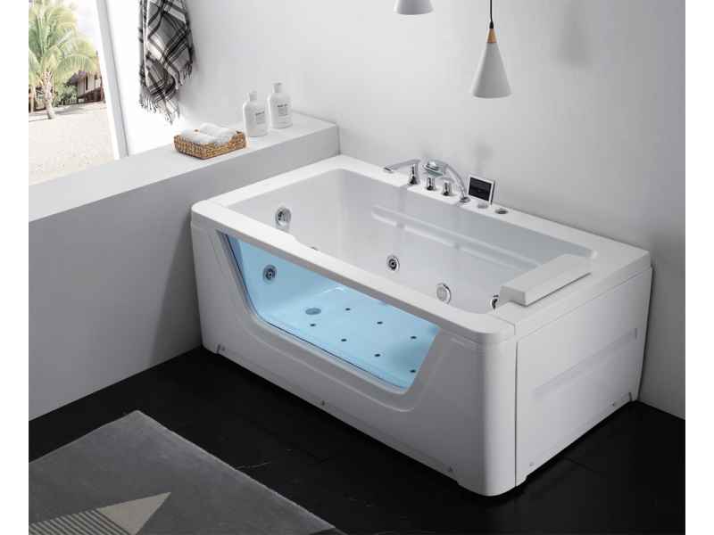 Купить Ванна гидромассажная акриловая Gemy G9225K, 172 х 91 х 66.5 см