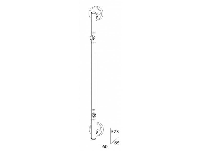 Купить Штанга FBS Standard STA 074 двухпозиционная длина 58 см