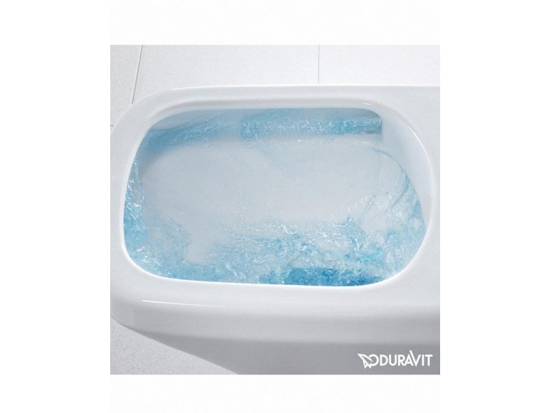 Купить Подвесной унитаз Duravit Durastyle, безободковый, крышка микролифт, 45510900A1