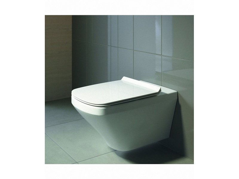 Купить Подвесной унитаз Duravit Durastyle, безободковый, крышка микролифт, 45510900A1