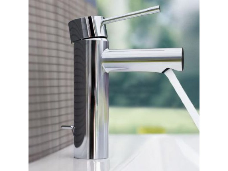 Купить Смеситель для раковины Grohe Essence+ 23379001, с донным клапаном, хром