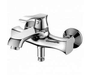 Смеситель для ванны и душа BelBagno Trula TRU-VASM-CRM