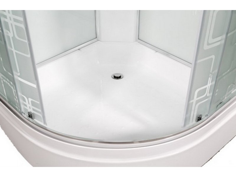 Купить Душевая кабина Deto Em EM2790 N 90 x 90 см, без крыши, стандартная