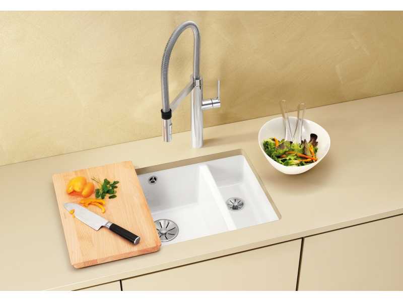 Купить Мойка Blanco Subline 350/150-U 523742, магнолия