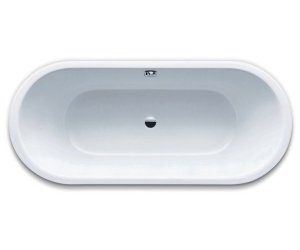 Стальная ванна Kaldewei Classic Duo Oval мод. 111, 180 х 80 х 43 см, без покрытия, 2912.0001.0001