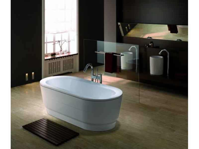Купить Стальная ванна Kaldewei Classic Duo Oval мод. 111, 180 х 80 х 43 см, без покрытия, 2912.0001.0001