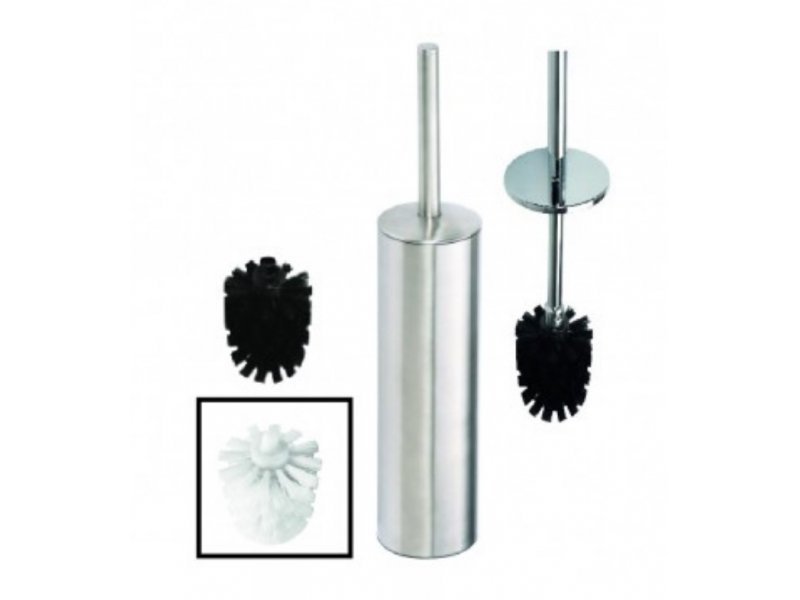 Купить Ершик Bemeta Neo 102313065 9.5 x 10.5 x 39 см подвесной/напольный, хром матовый, щетка белая