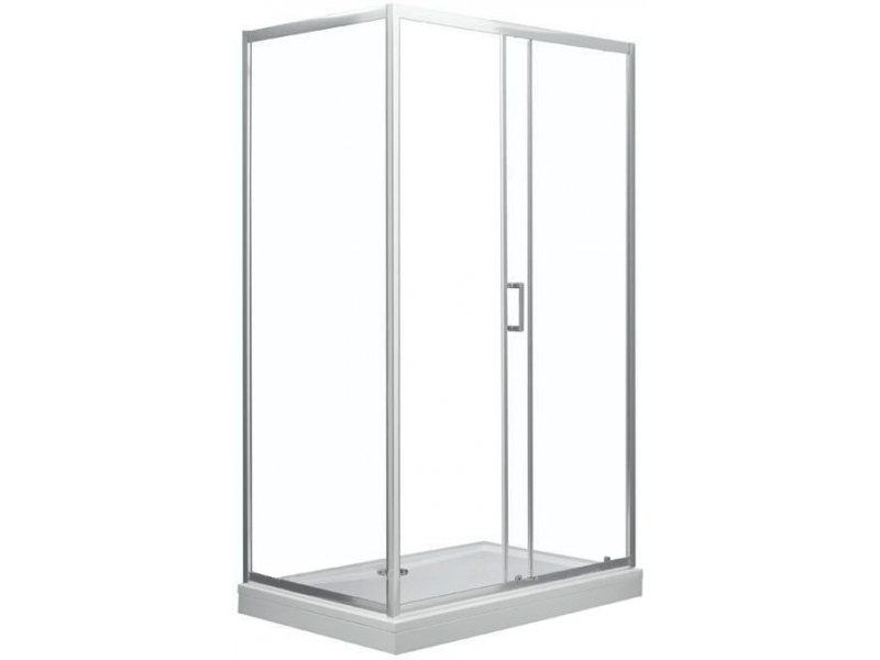 Купить Душевая дверь Aquanet SD-1200A 209406 120x190 см стекло прозрачное