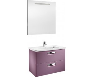 Тумба под раковину Roca Gap 80 ZRU9302740, цвет-виноград