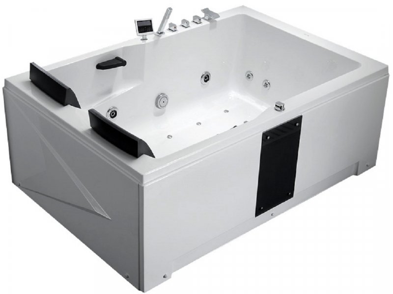 Купить Ванна гидромассажная акриловая Gemy G9061 K L/R, 181.5 х 121.5 см