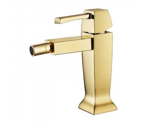 Смеситель для биде Caprigo Diamante 50-030-oro с донным клапаном, золото