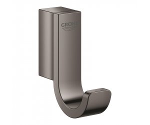 Крючок одинарный Grohe Selection 41039A00, черный графит глянец