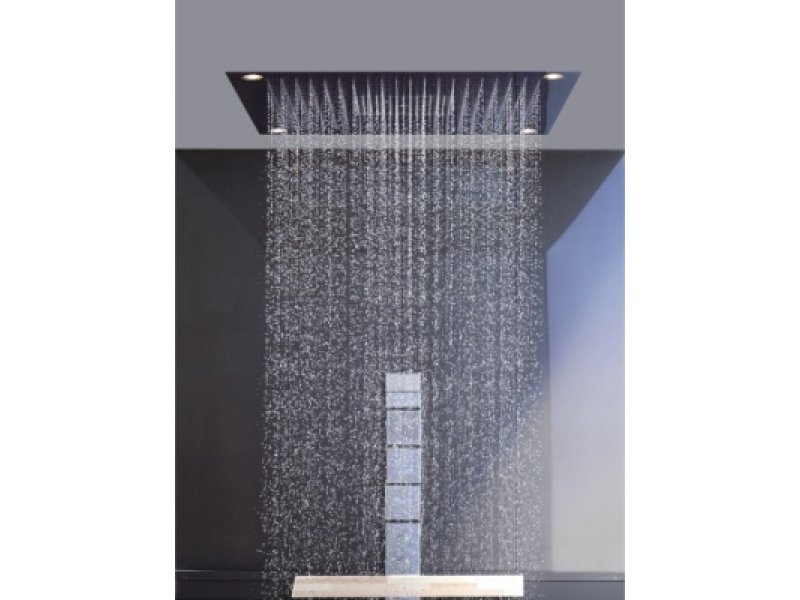 Купить Верхний душ AXOR Starck Shower Collection 10623800, 97x97 см, 3 режима струи